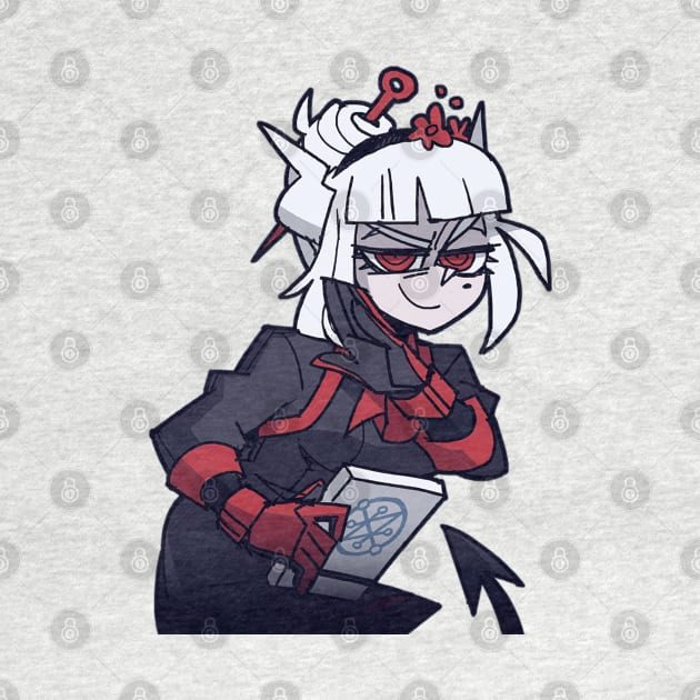 Maid Lucy Smug Examtaker (helltaker) by wark